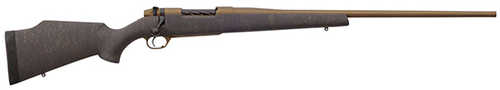 Weatherby Mark V Weathermark Bolt Action Rifle 338-378 Magnum 26" Barrel (1)-2Rd Magazine Monte Carlo Fiberglass Stock Burnt Bronze Cerakote Finish
