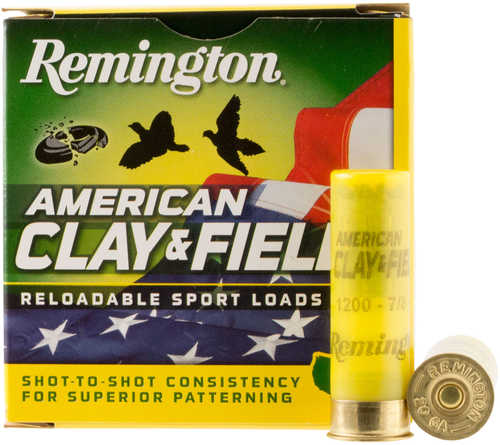 20 Gauge 25 Rounds Ammunition Remington 2 3/4" 7/8 oz Lead #8
