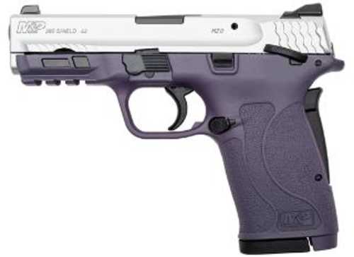 S&w M&P380 Ez M2.0 Pistol 380 Acp Satin Alum Slide Bright Purple Frame