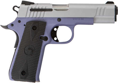 Citadel 1911-A1 Baby Semi-Auto Pistol .380 ACP 3.75" Barrel (1)-7Rd Magazine Adjustable Novak Sights Silver Steel Slide Black Polymer Grips Crushed Orchard Cerakote Finish