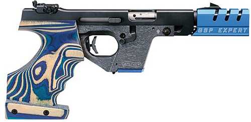 Click to see larger image. Walther Arms GSP Semi-Auto Pistol .22 Long Rifle 4.5" Barrel (2)-5Rd Magazines Adjustable Sights Wood Grips Multi-Colored Finish