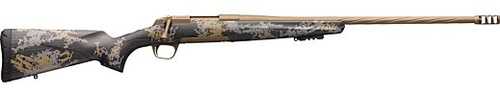 Browning X-Bolt Mountain Pro Bolt Action Rifle .300 <span style="font-weight:bolder; ">PRC</span> 26" Threaded Barrel (1)-3Rd Magazine Carbon Fiber Stock With Accent Graphics Burnt Bronze Cerakote Finish