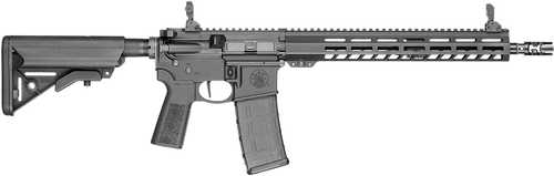 Smith & Wesson Volunteer XV Pro AR-Style Semi-Auto Tactical Rifle .223 Remington 14.5" 4140 Chrome Moly Vanadium Barrel (1)-30Rd Magazine Flip Up Front & Rear Sights Adjustable B5 Sopmod Synthetic Stock Black Finish