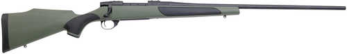 Weatherby Vanguard Full Size Bolt Action Rifle 6.5 Creedmoor 24" #2 Contour Bead Blasted Matte Blued Barrel 4Rd Capacity Drilled&Tapped Fixed Monte Carlo Griptonite Green with Black Panels Stock Finish