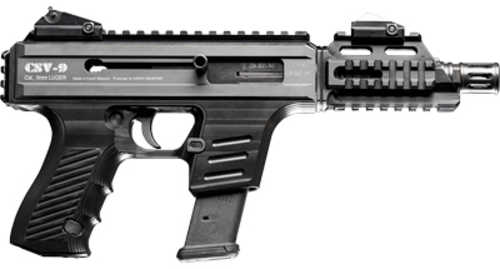 Four Peaks CSV-9 Striker Fired Direct Blow Back Semi-Auto Pistol 9mm Luger 4.75" Barrel (1)-17Rd Magazine Adjustable Sights Ambidextrous Hand Matte Black Finish