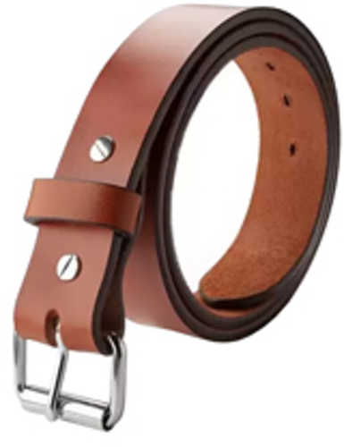 1791 Gun Belt Size 40-44" Signature Brown Leather 01-40-44