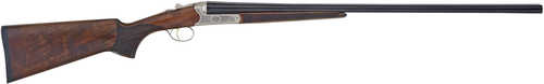 TriStar Bristol SxS Shotgun 16 Gauge 28" Barrel 2.75" Chamber Silver Engraved with 24K Gold Inlay Oiled Turkish Walnut Stock