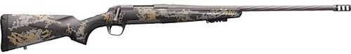 Browning X-Bolt Mountain Pro Bolt Action Rifle 7mm Remington Magnum 26" Threaded Barrel (1)-3Rd Magazine Carbon Fiber Stock With Accent Graphics Cerakote Tungsten Finish