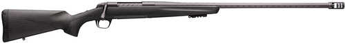 Browning X-Bolt Pro Long Range Rifle 280 Ackley Improved 4 Round 26" Fluted Barrel With Muzzle Brake Carbon Gray Elite Cerakote Metal Finish & Black Synthetic Stock