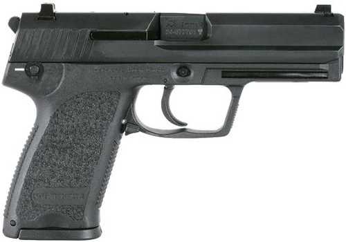 Heckler & Koch USP9 V1 Semi-Auto Pistol 9mm Luger 4.25" Polygonal Rifling Barrel (3)-15Rd Magazines Night Sights Right Hand Black Polymer Finish
