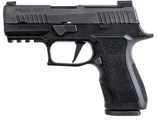 Sig Sauer P320 X-Compact Striker Fired Semi-Auto Pistol 9mm Luger 3.6" Barrel (2)-15Rd Steel Magazines Modular Polymer X-Series Grip Black Nitron Finish