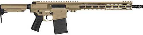 CMMG Rifle Resolute MK3 Semi-Auto .308 Winchester 16.1" Barrel (1)-20Rd Magazine Black Synthetic Stock Cerakote Coyote Tan Finish