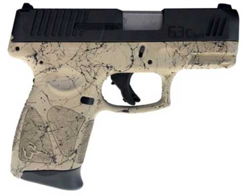 Taurus G3C Semi-Auto Pistol 9mm Luger 3.2" Barrel (3)-12Rd Magazines Black Serrated Adjustable Sights Flat Dark Earth With Platter Polymer Grips Matte Tennifer Applied Finish