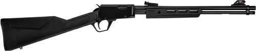 Rossi Gallery Pump Action Hunting Rifle .22 Long Matte Black Finish-img-0