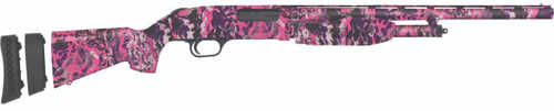 Click to see larger image. Mossberg Model 510 Mini Super Bantam Youth Pump Action Shotgun 20 Gauge 3" Chamber 18.5" Vent Rib Barrel 3Rd Capacity Bead Front Sight Muddy Girl Wild Camoflage Finish