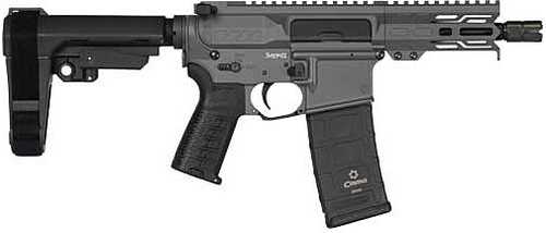 CMMG Inc. Pistol Banshee MK4 Semi-Auto 9mm Luger 5" Barrel (1)-30Rd Magazine Black Polymer Grips Cerakote Titanium Finish