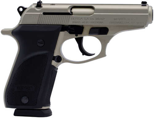 Bersa Thunder 380 Plus 380 ACP 3.5" Barrel 15 Round Nickel Semi Automatic Pistol THUN380PNKL15