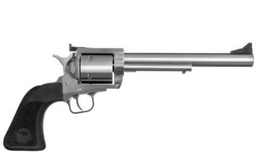 Magnum Research BFR Single Action Revolver .357 7.5" Stainless Steel Vent Rib Barrel 6Rd Capacity Scope Mounts Hogue Grips Brushed Finish