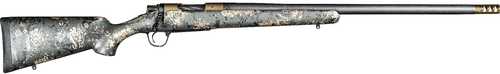 Christensen Arms Ridgeline FFT Full Size Bolt Action Rifle 6.5 Creedmoor 20" Carbon Fiber Wrapped Barrel 4Rd Capacity Green With Black And Tan Accents Burnt Bronze Cerakote Finish