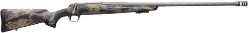 Browning X-Bolt Mountain Pro Long Range Bolt Action Rifle .28 Nosler 26" Sported Tungsten Cerakote Barrel (1)-3Rd Magazine Carbon Fiber Accent Graphic Stock Blue, Gray Finish