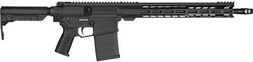 CMMG Inc. Rifle Resolute MK3 Semi-Auto .308 Winchester 16.1" Barrel (1)-20Rd Magazine Ambidextrous Controls Synthetic Stock Armor Black Finish