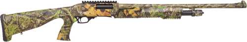 Iver Johnson Pump Deer Action Shotgun 20 Gauge 3" Chamber 24" Barrel 5Rd Capacity Fiber Optic Front Sight Synthetic Stock Bottomland Camoflage Finish