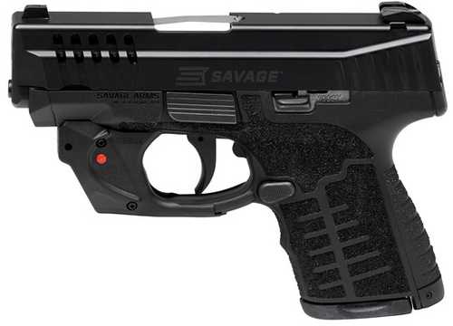 Savage Arms Stance MC9 Semi-Auto Pistol 9mm Luger 3.2" Barrel (1)-7Rd & (1)-10Rd Magazines 3-Dot Fixed Sights Polymer Grips Matte Black Finish