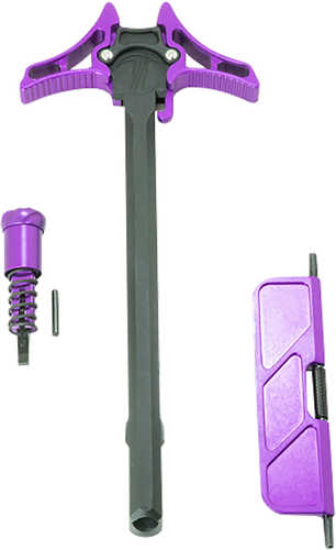 Timber Creek Outdoors Eupkppa Enforcer Upper Parts Kits Purple Anodized Aluminum For Ar-15