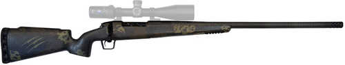 Fierce Firearms Carbon Rival LR Bolt Action Rifle 6.5. Creedmoor 24" C3 Fiber Barrel 4Rd Capacity <span style="font-weight:bolder; ">Zeiss</span> V4 6-24x50mm Scope Included Midnight Bronze Digital Camouflage Stock Cerakote Finish
