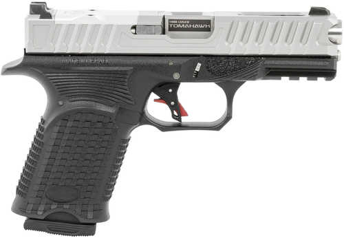 Bul Armory Axe Tomahawk C Striker Fired Semi-Auto Pistol 9mm Luger 4.02" Fluted Barrel 15Rd Magazine 3-Dot Contrast Sights Serrated Sliver Stainless Steel Slide With Optic Cut Black Polymer Finish