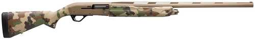 Winchester Super X4 Hybrid Hunter Semi-Auto Shotgun 12 Gauge 3" Chamber 28" Flat Dark Earth Cerakote Barrel 3Rd Capacity TruGlo Fiber Optic Bead Sight Camoflage Finish