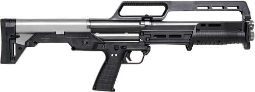 Kel-Tec KS7 Pump Action Shotgun 12 Gauge 3" Chamber 18.5" Barrel 7Rd Capacity Picatinny Rail Black Polymer Bullpup Stock Titanium Cerakote Finish