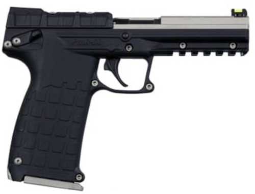 Kel-Tec PMR-30 Semi-Auto Pistol .22 Winchester Magnum Rimfire 4.3" Fluted, Rifled Barrel (2)-30Rd Magazines Fiber Optic Front Sight Titanium Cerakote Slide Black Finish