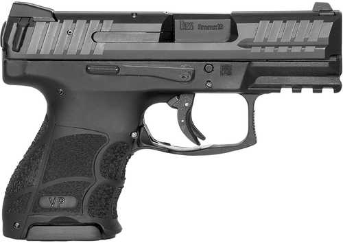 Heckler & Koch VP9SK Subcompact Striker Fired Semi-Auto Pistol 9mm Luger 3.39" Barrel (3)-10Rd Magazines Night Sights Right Hand Black Polymer Finish