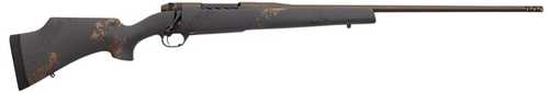 Click to see larger image. Weatherby Mark V Camilla Ultra Light Bolt Action Rifle .240 Magnum 24" Threaded Barrel 4Rd Capacity Black With Smoke And Gold Sponge Synthetic Stock Midnight Bronze Cerakote Applied Finish