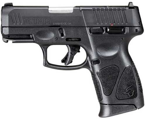 Taurus G3C Optics Ready Semi-Auto Pistol 9mm Luger 3.2" Barrel (2)-10Rd Magazines Black Serrated Adjustable Sights Polymer Grips Matte Tenifer Applied Finish