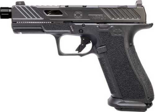 Used Shadow Systems DR920 Elite Semi-Auto Pistol 9mm Luger 4.01" Fluted, Threaded Bronze Barrel (1)-15Rd Magazine Fixed Sights Black Polymer Finish