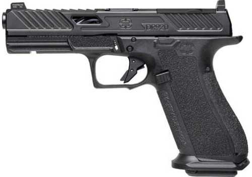 Used Shadow Systems DR920 Elite Semi-Automatic Pistol 9mm Luger 4" Fluted Unthreaded Black Barrel (1)-15Rd Magazine Fixed Sights Polymer Finish