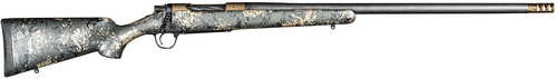 Christensen Arms Ridgeline FFT Full Size Bolt Action Rifle .300 Winchester Magnum 22" Stainless Steel Carbon Fiber Wrapped Barrel 3Rd Capacity Drilled & Tapped Green Stock With Black And Tan Accents Burnt Bronze Finish