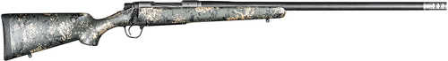 Christensen Arms Ridgeline FFT Full Size Bolt Action Rifle 6.5 PRC 20" Stainless Steel Carbon Fiber Wrapped Barrel 3Rd Capacity Drilled & Tapped Green With Black And Tan Accents Finish