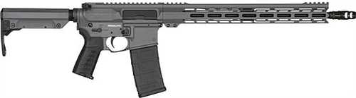 CMMG Resolute MK4 Semi-Automatic Rifle .300 AAC Blackout 16.1" Barrel (1)-30Rd Magazine Ambidextrous Controls Syntheitc Stock Cerakote Tungsten Finish