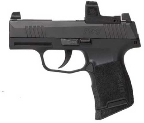 Sig Sauer P365 Striker Fired Semi-Automatic Pistol .380 ACP 3.1" Barrel (2)-10Rd Magazine Siglite Night Sights Includes Romeo Zero ELITE Polymer Grips Black Nitron Finish