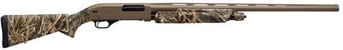 Winchester Repeating Arms SXP Hybrid Hunter Pump Action Shotgun 12 Gague 3" Chamber 28" Barrel 4Rd Capacity TruGlo Fiber Optic Fixed Sights Mossy Oak Shadow Grass Habitat Synthetic Camouflage Stock Flat Dark Earth Permacote Finish