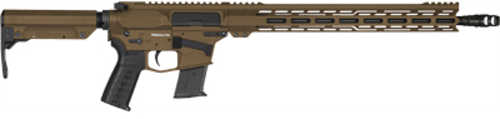 CMMG Resolut MK57 Semi-Automatic Rifle 5.7x28mm 16.1" Barrel (1)-20Rd Magazine Manual Safety RipStock Midnight Bronze Cerakote Finish