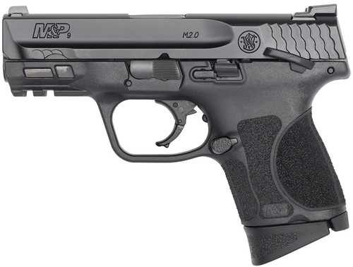 Smith & Wesson M&P M2.0 Sub-Compact Striker Fired Semi-Automatic Pistol 9mm Luger 3.6" Stainless Steel Barrel (2)-12Rd Magazines Black Armornite Slide Matte Polymer Finish