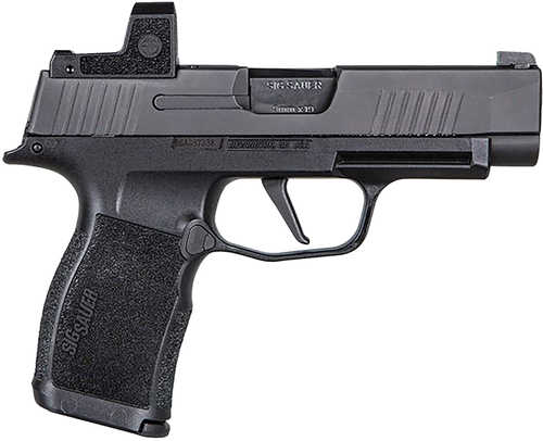 Sig Sauer P365 X Striker Fired Semi-Automatic Pistol 9mm Luger 3.1" Carbon Steel Barrel (2)-10Rd Magazines XRAY3 Day/Night Sights Polymer Grips Black Stainless Finish