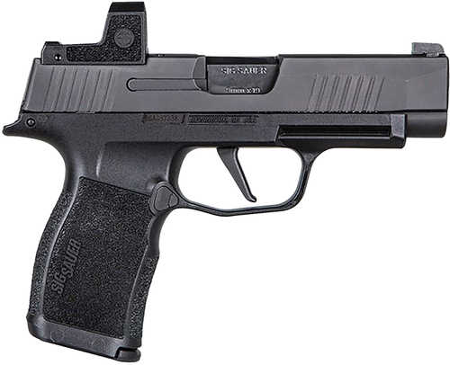 Sig Sauer P365 X Striker Fired Semi-Automatic Pistol 9mm Luger 3.7" Carbon Steel Barrel (2)-12Rd Magazines XRAY3 Day/Night Sights Polymer Grips Black Stainless Finish