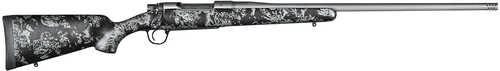 Christensen Arms Mesa FFT Full Size Bolt Action Rifle 7mm Remington Magnum 22" 416 Stainless Steel Button-Rifled Free-Floating Barrel 3Rd Capacity Black Carbon Fiber Stock With Gray Webbing Tungsten Cerakote Finish