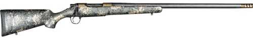 Christensen Arms Ridgeline FFT Bolt Action Rifle 7mm Remington Magnum 22" Carbon Fiber Wrapped Barrel 4Rd Capacity Drilled & Tapped Green Stock With Black Tan Webbing Burnt Bronze Cerakote Finish