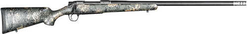 Christensen Arms Ridgeline FFT Full Size Bolt Action Rifle .300 <span style="font-weight:bolder; ">WSM</span> 20" Threaded Barrel 3Rd Capacity Right Handed Green Carbon Fiber Stock With Black And Tan Accents Stainless Steel Finish